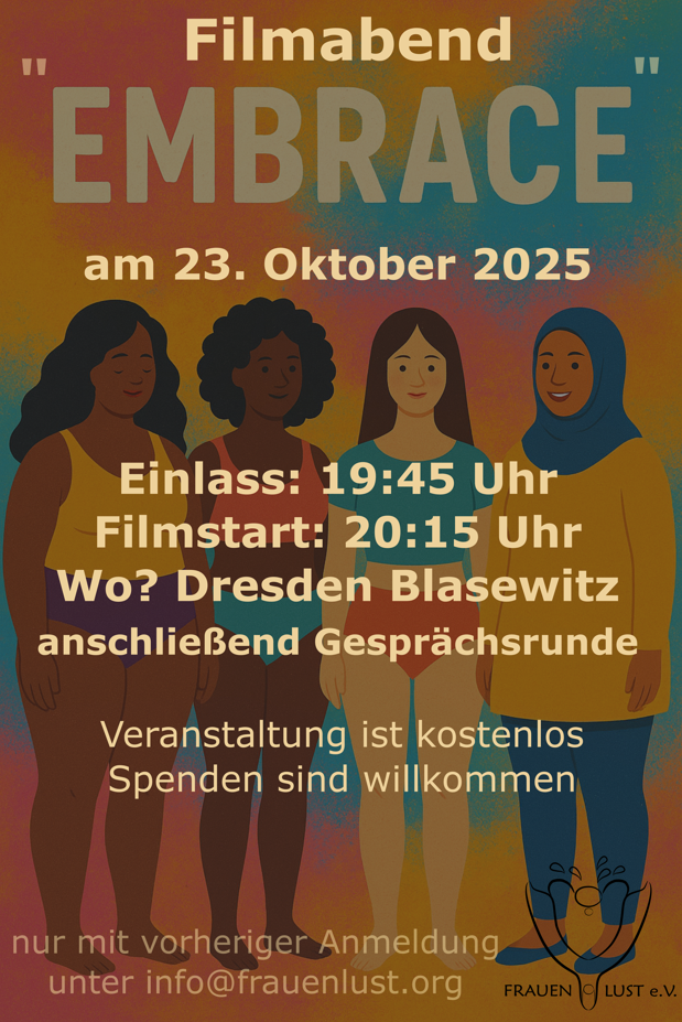 Filmabend "Embrace" am 23. Oktober 2025